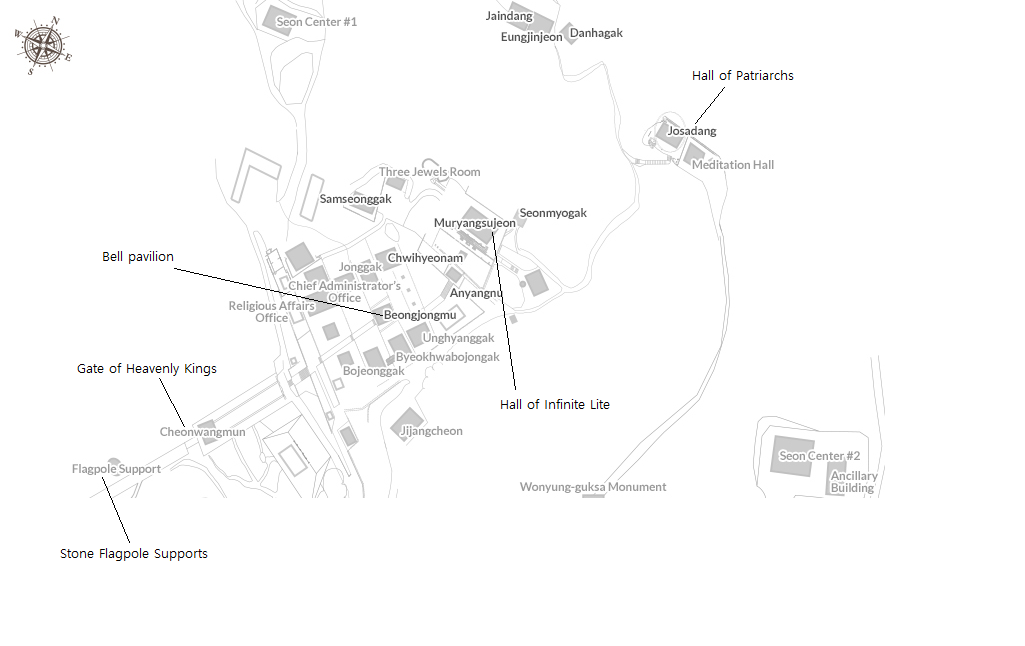 Layout of Buseoksa Temple치