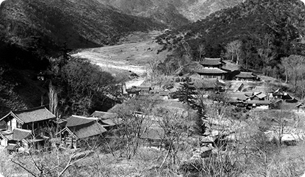 Magoksa Temple during the Japanese occupation period