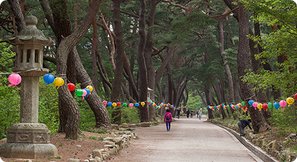 Mupunghansong, the best site among the Tongdo 8-gyeong